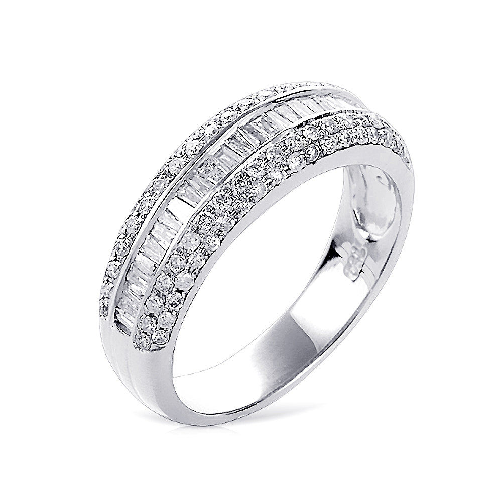 80分18K金璀璨星河真鑽戒