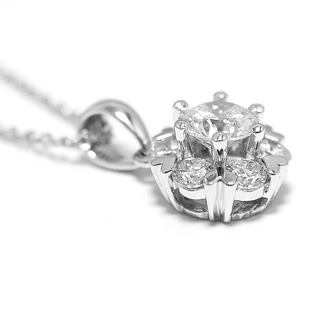 GIA 1克拉鉑金驕光綻放鑽墜