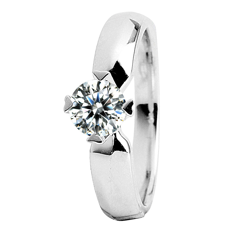 GIA 50分心愛鑽戒