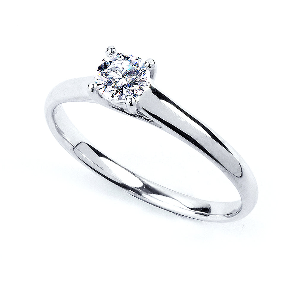 GIA 30分D/VVS1 18K金唯一鑽戒