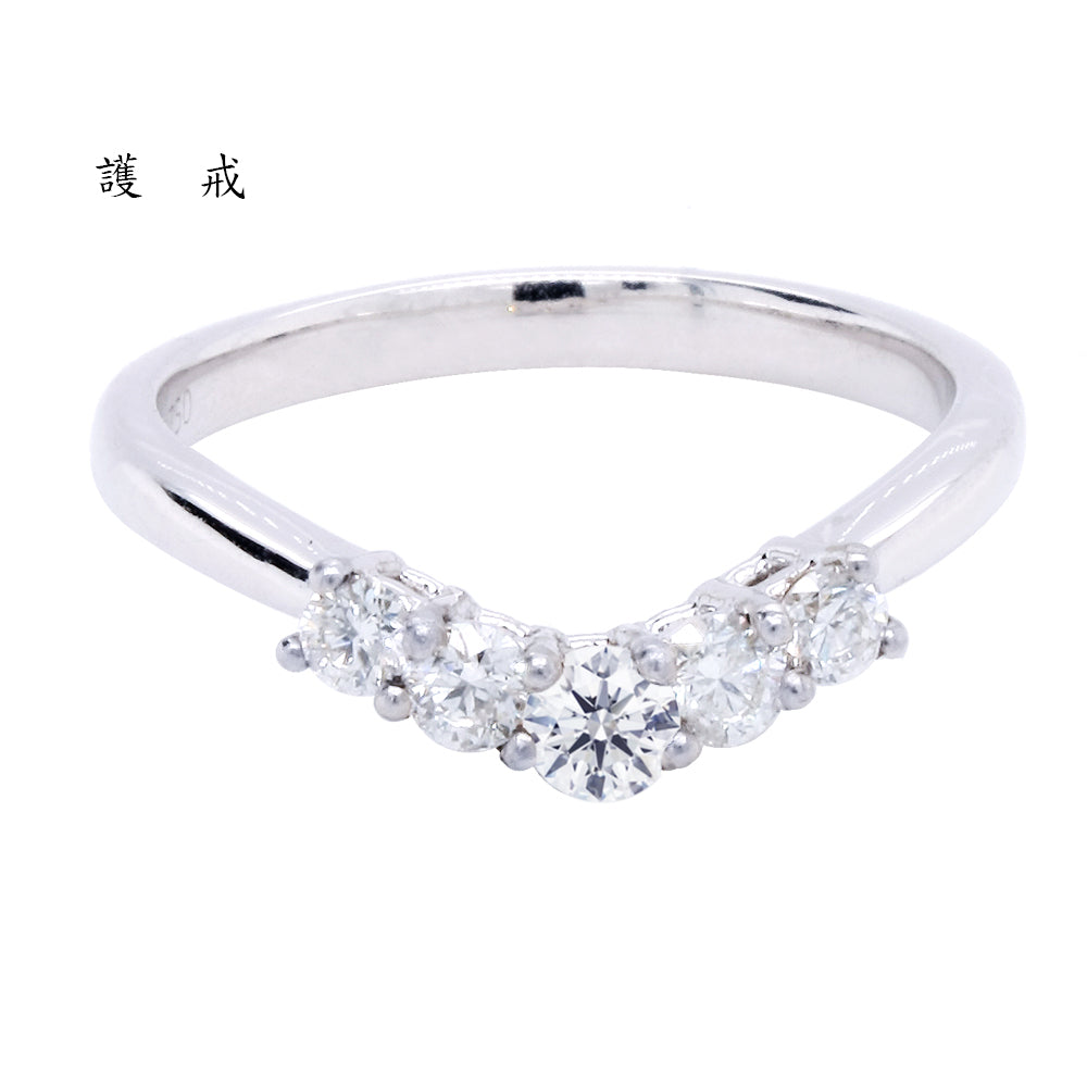 GIA 1克拉鉑金深愛鑽戒