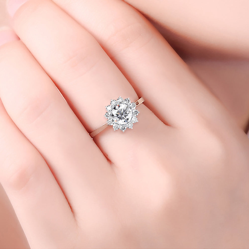 永恆璀璨GIA 1克拉18K金鑽戒