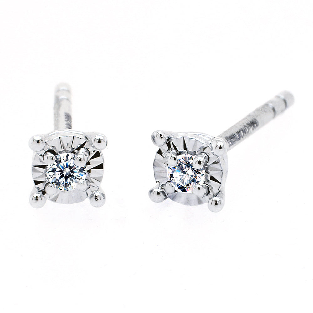 6分璀璨光芒鑽石耳環