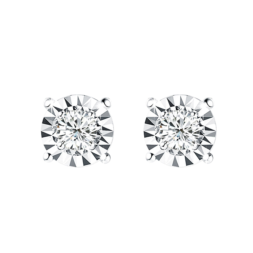 20分璀璨光芒鑽石耳環